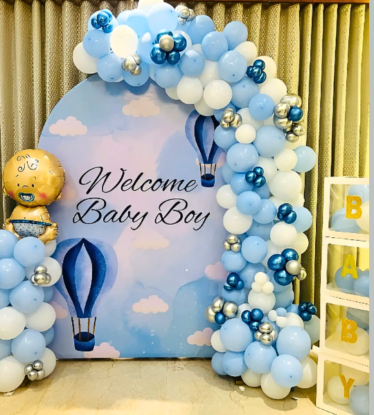 welcome baby boy premium decoration