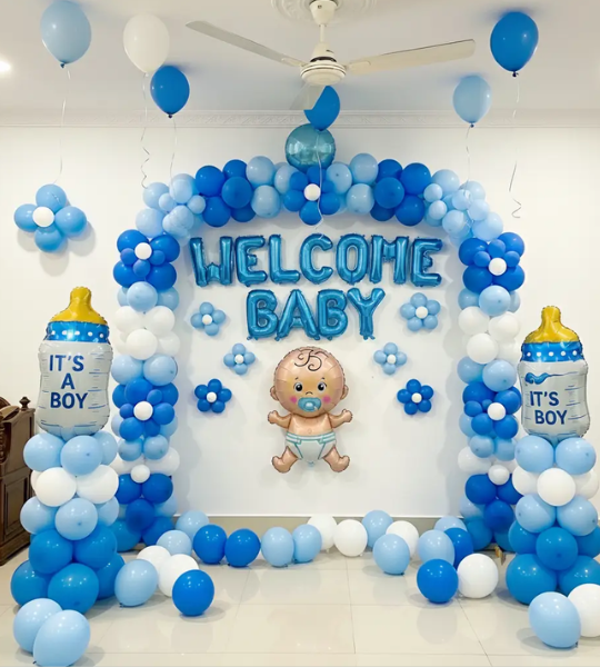 welcome baby arch decoration