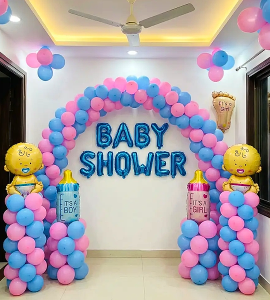 Baby Shower Decor at home