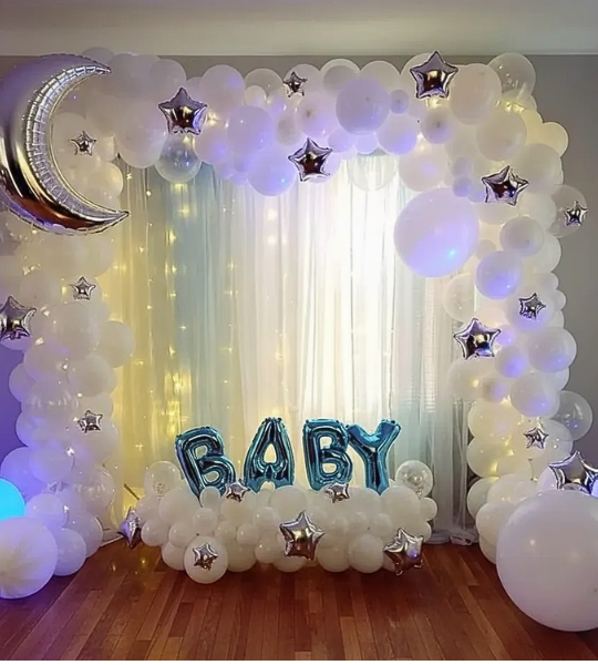 Baby Shower Decor at Home