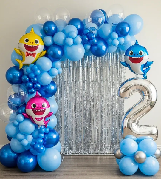 Baby shark arch decoration