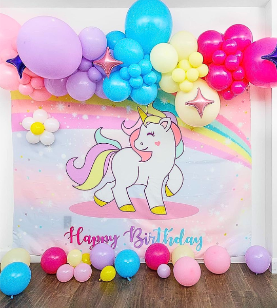 Unicorn Theme Balloon decoration