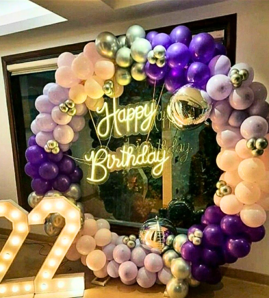 Ring Birthday decor