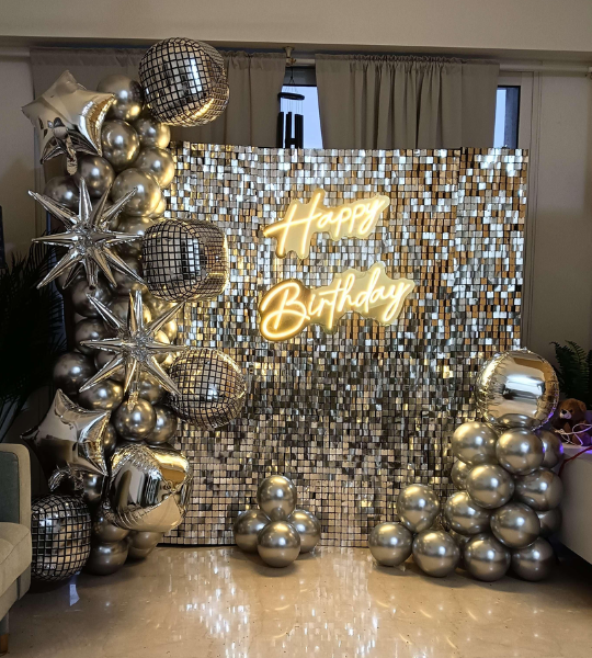 sequence birthday decor