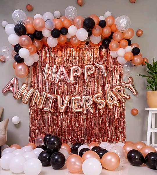 Anniversary wall decor