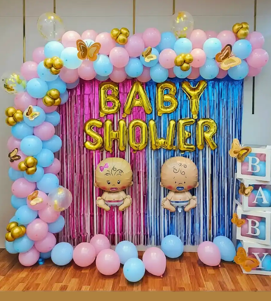 baby shower balloon arch decoration