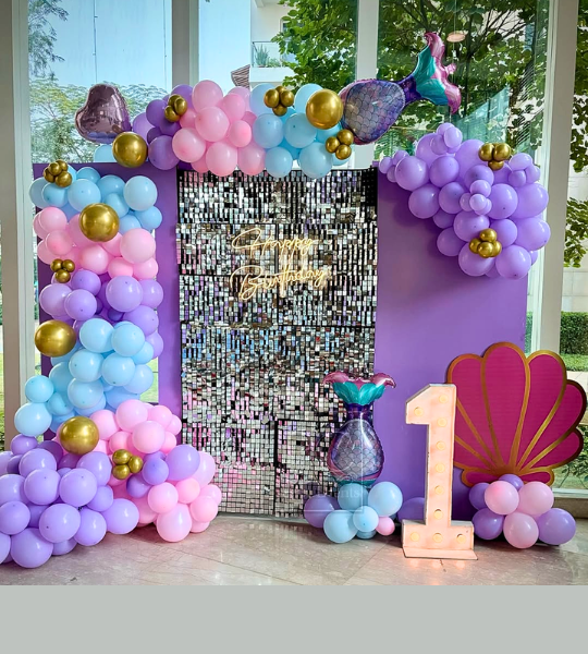 mermaid theme decoration