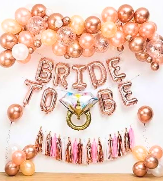 bride to be decoration at home