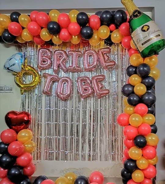 Bride to be arch decoration