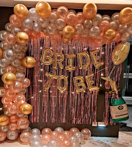 bride to be balloon decoration