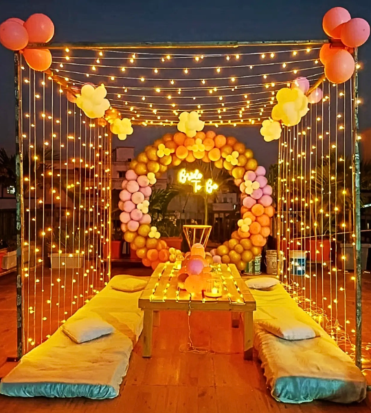 Neon Light ring decoration