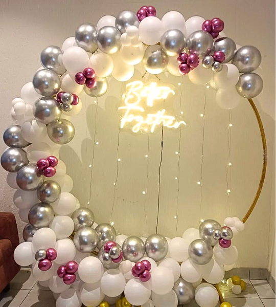 Better together ring balloon decoration