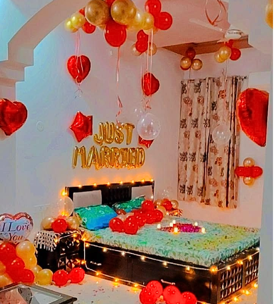 Just Married Room Decor