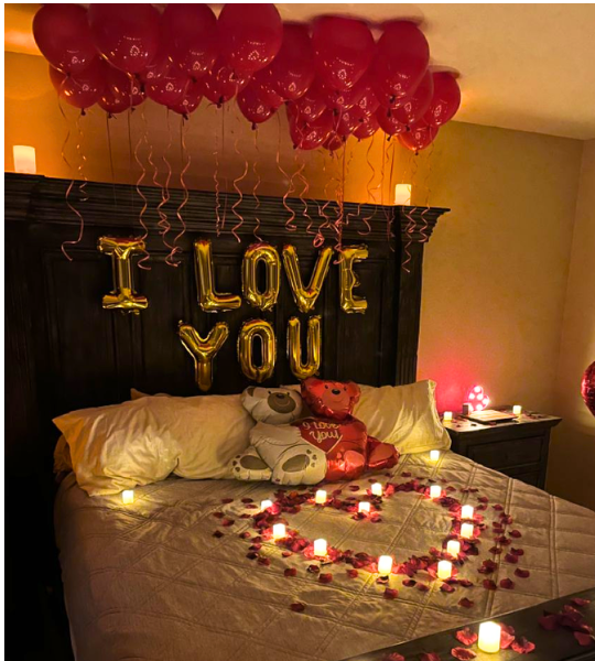 Elegant Room balloon decor