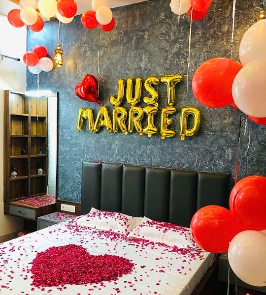 just married
