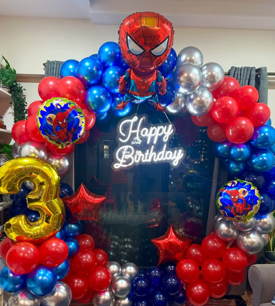 spidermen theme decoration
