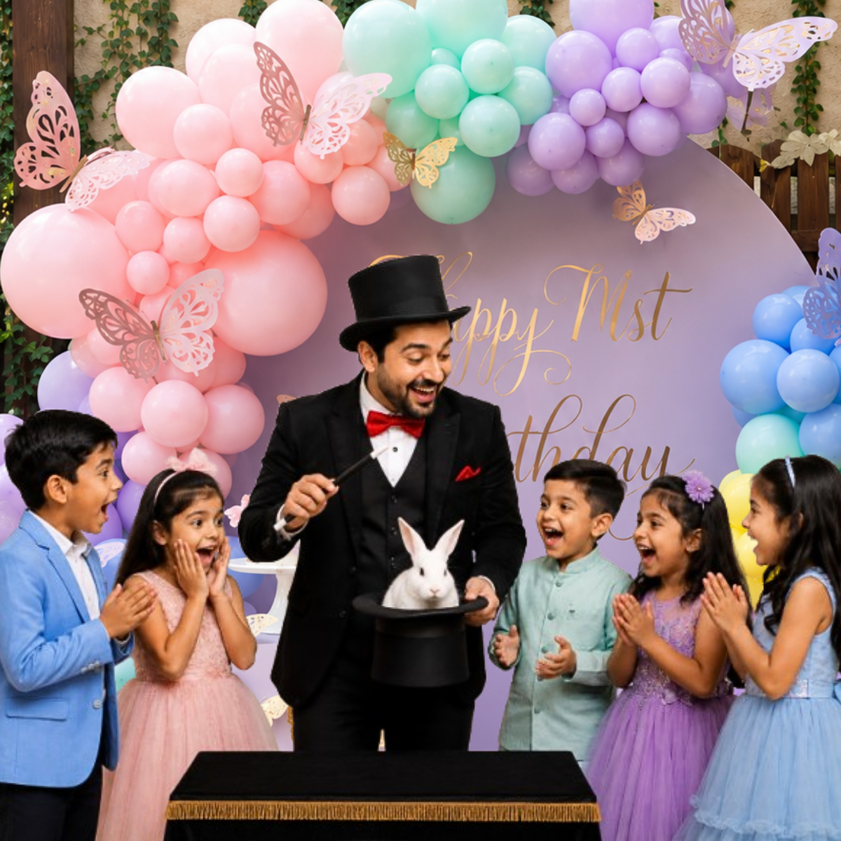 magic show for kids birthday party at home in delhi ncr