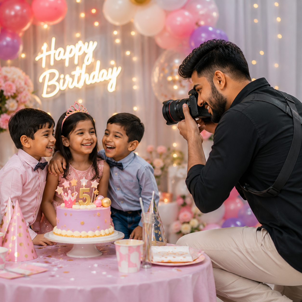 photography for birthday celebration